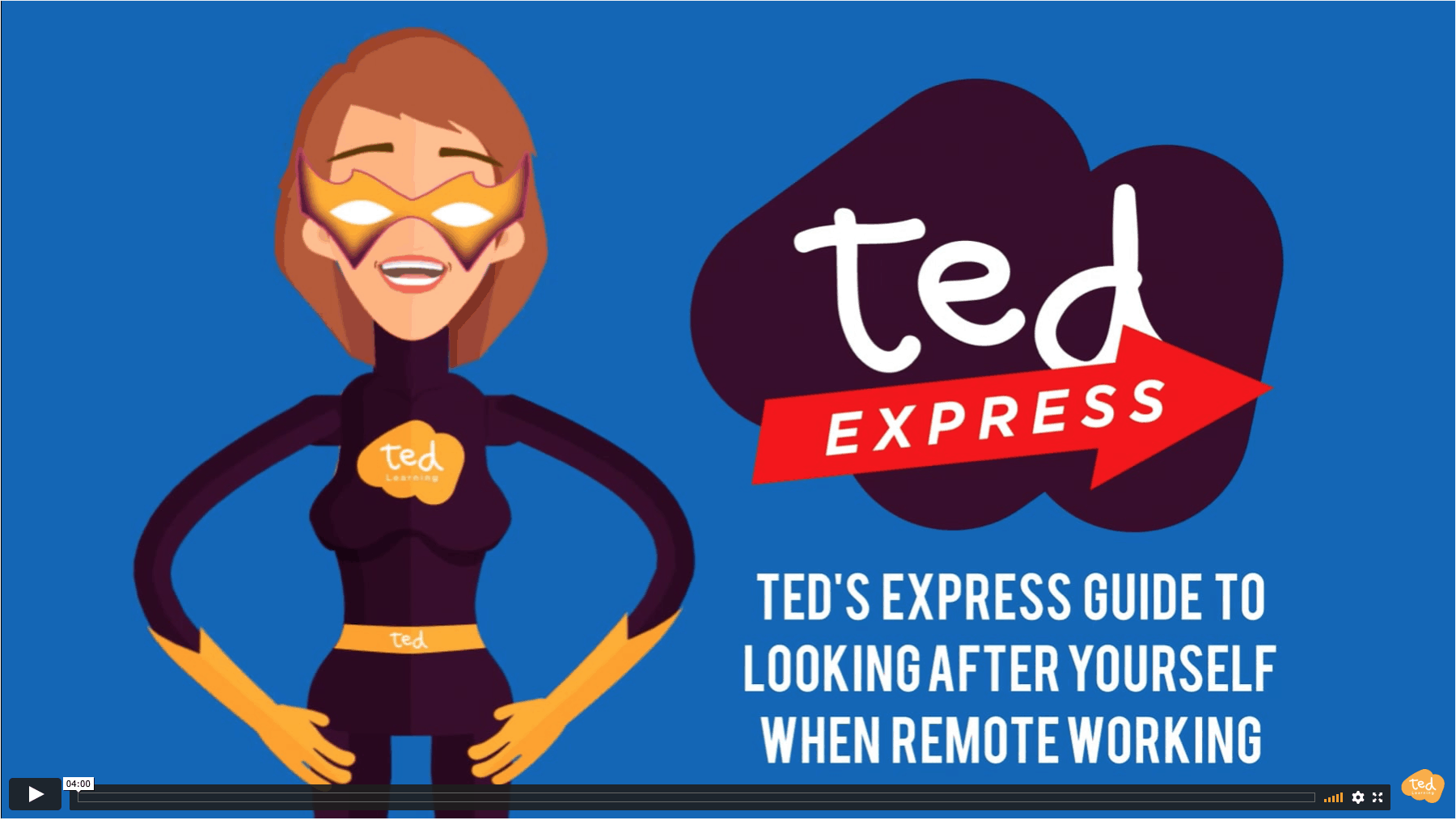remote working online course ted learning