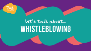 Let's talk about whistleblowing